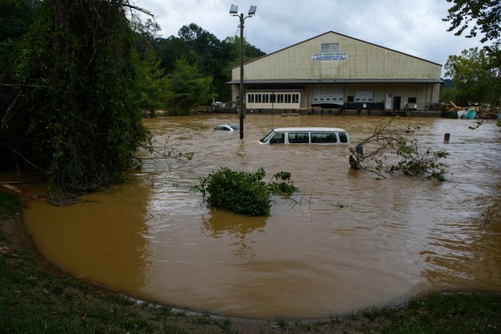 Storm Helene Causes Massive Flooding Across Swath Of Western North Carolina