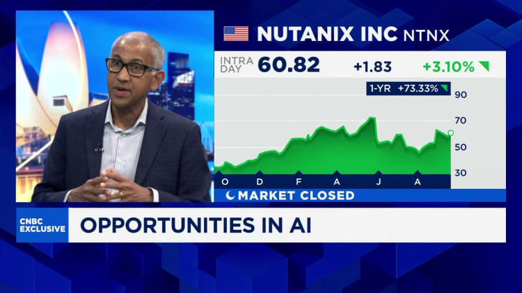 Nutanix CEO: No signs of slowdown in spending in digital transformation