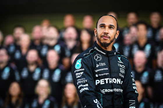 Image: Lewis Hamilton of Great Britain and Mercedes