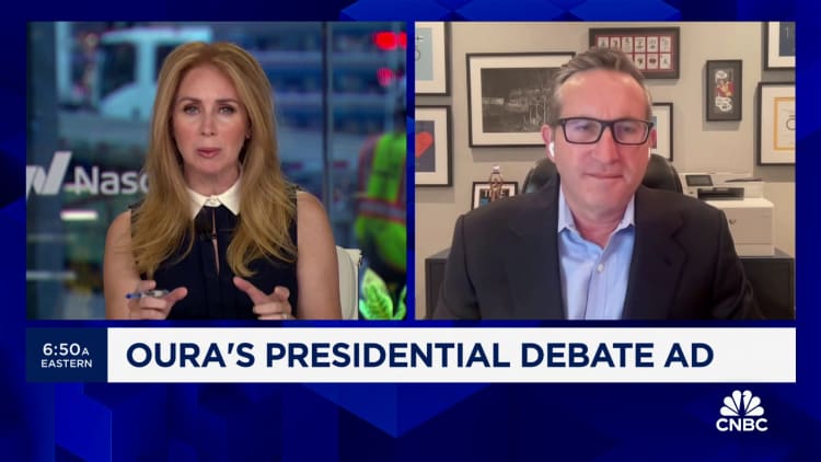 107434770-17195736711719573669-35147576616-1080pnbcnews Oura CEO: We saw a 'noticeable' increase in heart rates at the start of the Trump-Biden debate