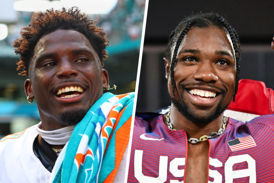 250218-noah-lyles-tyreek-hill-aa-304-99fde6-1 Tyreek Hill and Noah Lyles.
